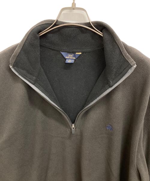 346 BROOKS BROTHERS（346 ブルックスブラザーズ）346 BROOKS BROTHERS (346 ブルックスブラザーズ) ハーフジップフリース グレー サイズ:XLの古着・服飾アイテム