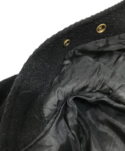 POLO JEANS CO.（ポロジーンズカンパニー）POLO JEANS CO. (ポロジーンズカンパニー) ロングダッフルコート ブラック サイズ:Lの古着・服飾アイテム