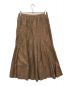 ISSEY MIYAKE FETE (イッセイミヤケフェット) スカート ブラウン サイズ:02：4500円