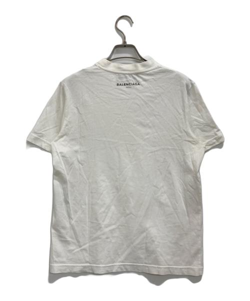 BALENCIAGA（バレンシアガ）BALENCIAGA (バレンシアガ) 半袖Tシャツ ホワイト サイズ:XSの古着・服飾アイテム