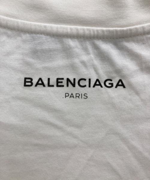 BALENCIAGA（バレンシアガ）BALENCIAGA (バレンシアガ) 半袖Tシャツ ホワイト サイズ:XSの古着・服飾アイテム