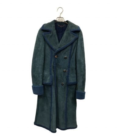 【大きいサイズ】サルヴァトーレフェラガモ リアルムートン コート サイズ44 大きいサイズ】サルヴァトーレフェラガモ リアルムートン コート