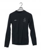 F.C.R.B.×SOPH.エフシーレアルブリストル×ソフ）の古着「ストレッチカットソー」｜ブラック