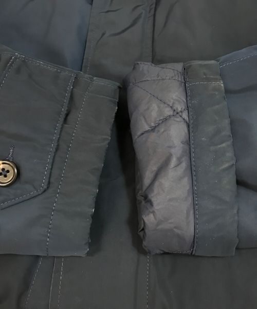 POLO RALPH LAUREN（ポロ・ラルフローレン）POLO RALPH LAUREN (ポロ・ラルフローレン) キルティングライニングシングルカーコート ネイビー サイズ:Mの古着・服飾アイテム