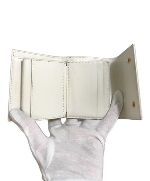 CELINE（セリーヌ）CELINE (セリーヌ) スモール トリフォールドウォレット ホワイト サイズ:記載なしの古着・服飾アイテム