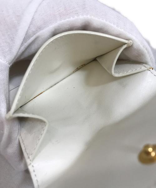 CELINE（セリーヌ）CELINE (セリーヌ) スモール トリフォールドウォレット ホワイト サイズ:記載なしの古着・服飾アイテム