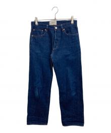 YAECA（ヤエカ）の古着「ストレートデニムパンツ」｜インディゴ