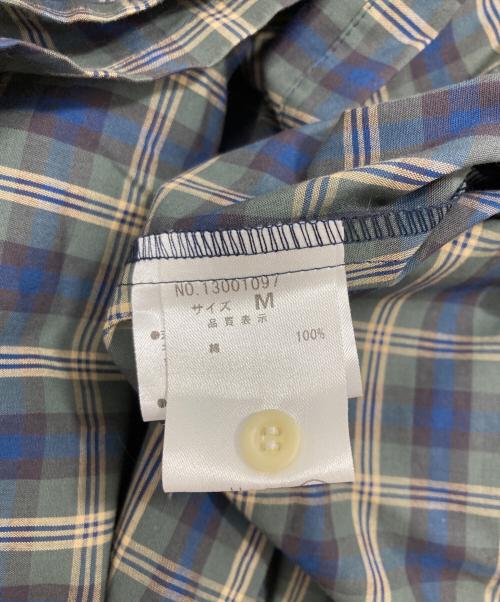 Lois CRAYON（ロイスクレヨン）Lois CRAYON (ロイスクレヨン) チェックシャツワンピース グリーン サイズ:Mの古着・服飾アイテム