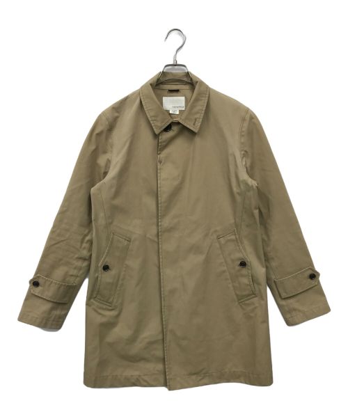 nanamica（ナナミカ）nanamica (ナナミカ) GORE-TEX ステンカラーコート ベージュ サイズ:Sの古着・服飾アイテム