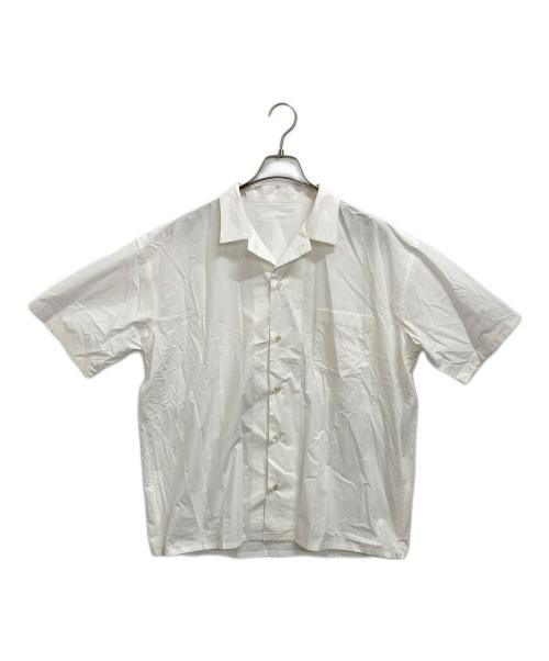 EEL（イール）EEL (イール) オープンカラーシャツ ホワイト サイズ:Mの古着・服飾アイテム