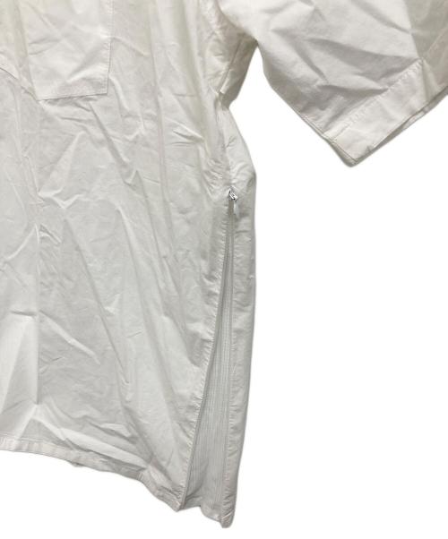 EEL（イール）EEL (イール) オープンカラーシャツ ホワイト サイズ:Mの古着・服飾アイテム