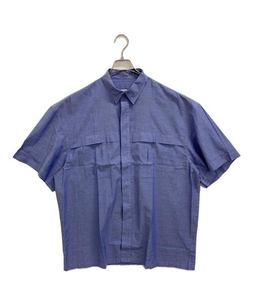 E.TAUTZ（イートーツ）E.TAUTZ (イートーツ) 半袖シャツ ブルー サイズ:Ｓの古着・服飾アイテム