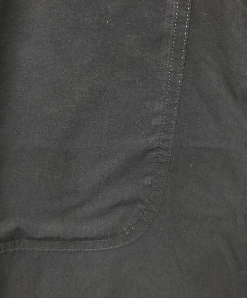 COMOLI（コモリ）COMOLI (コモリ) ドロストタイプライターワイドパンツ ネイビー サイズ:3の古着・服飾アイテム