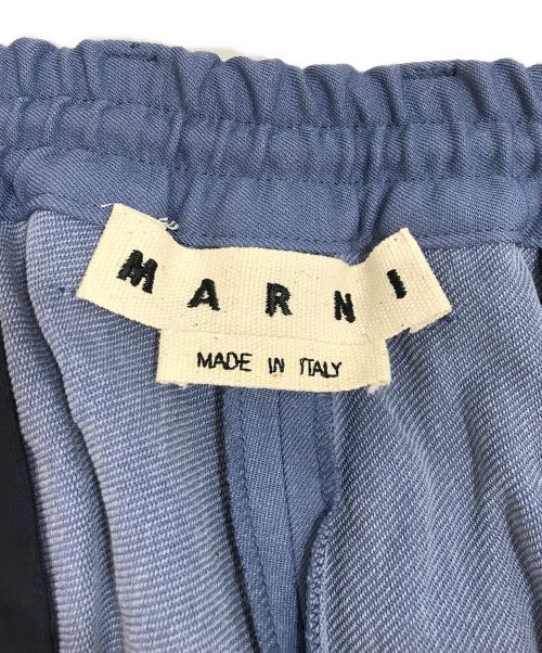 MARNI（マルニ）MARNI (マルニ) イージーパンツ ブルー サイズ:46の古着・服飾アイテム