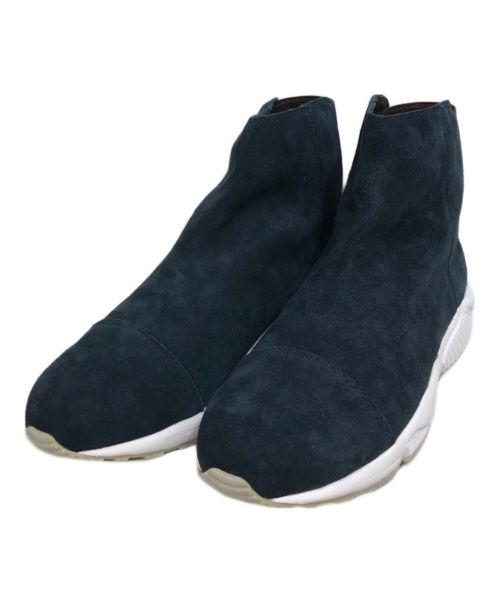 kolor/BEACON（カラービーコン）kolor/BEACON (カラービーコン) ハイカットスニーカー ネイビー サイズ:Mの古着・服飾アイテム