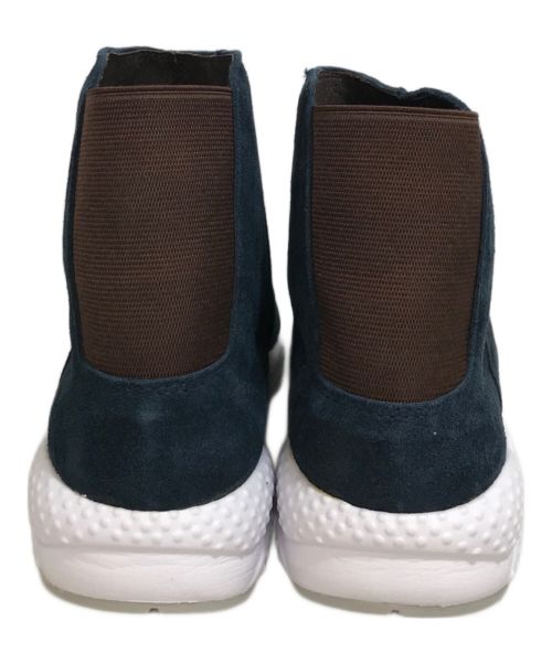 kolor/BEACON（カラービーコン）kolor/BEACON (カラービーコン) ハイカットスニーカー ネイビー サイズ:Mの古着・服飾アイテム