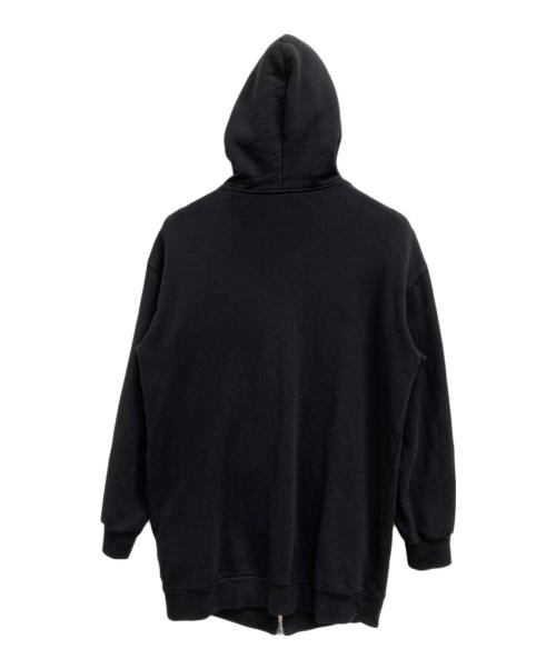 MSGM（エムエスジーエム）MSGM (エムエスジーエム) ジップパーカー ブラック サイズ:XSの古着・服飾アイテム