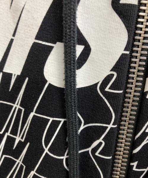 MSGM（エムエスジーエム）MSGM (エムエスジーエム) ジップパーカー ブラック サイズ:XSの古着・服飾アイテム