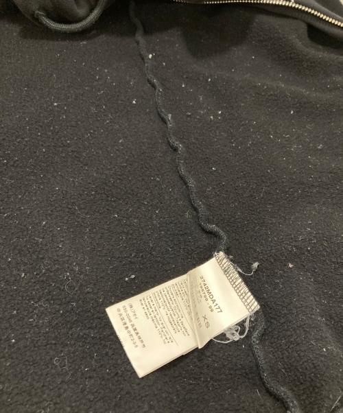 MSGM（エムエスジーエム）MSGM (エムエスジーエム) ジップパーカー ブラック サイズ:XSの古着・服飾アイテム