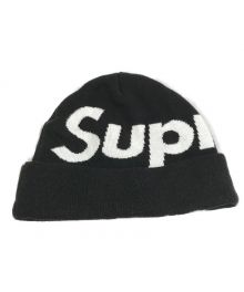 SUPREME（シュプリーム）の古着「ニット帽」｜ブラック