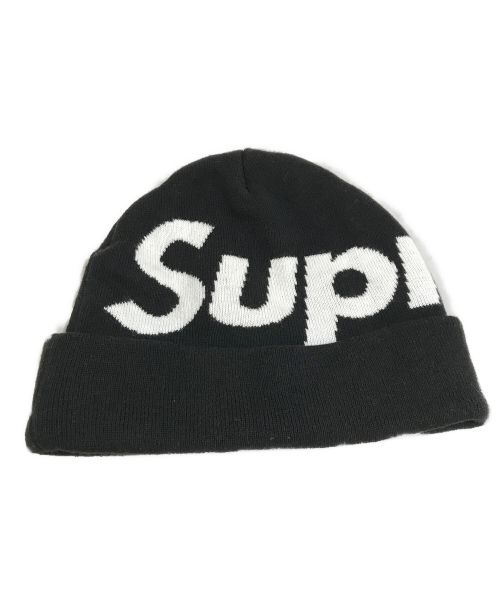 SUPREME（シュプリーム）SUPREME (シュプリーム) ニット帽 ブラック サイズ:記載なしの古着・服飾アイテム