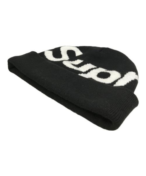 SUPREME（シュプリーム）SUPREME (シュプリーム) ニット帽 ブラック サイズ:記載なしの古着・服飾アイテム