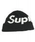 SUPREME（シュプリーム）の古着「ニット帽」｜ブラック