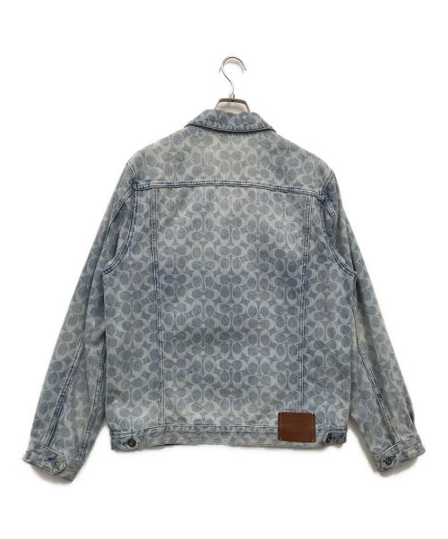 COACH（コーチ）COACH (コーチ) デニムジャケット ブルー サイズ:Lの古着・服飾アイテム