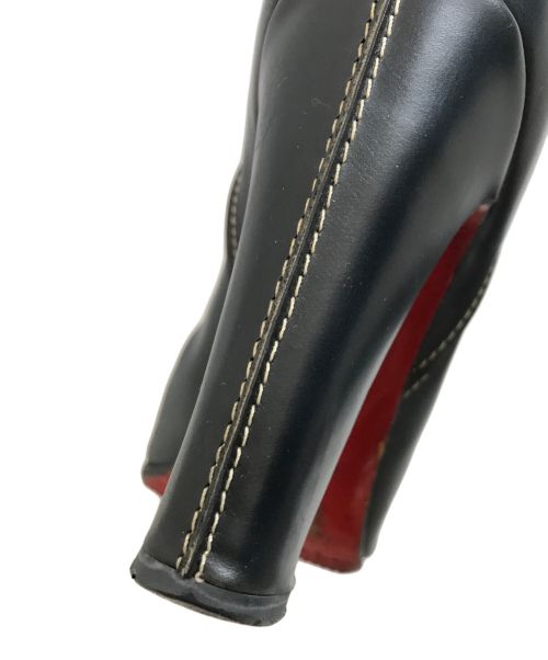Christian Louboutin（クリスチャン・ルブタン）Christian Louboutin (クリスチャン・ルブタン) ロングブーツ ブラック サイズ:37の古着・服飾アイテム