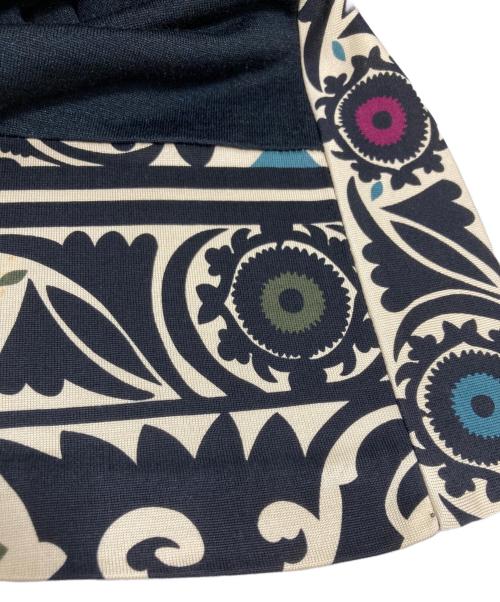 DIANE VON FURSTENBERG（ダイアンフォンファステンバーグ）DIANE VON FURSTENBERG (ダイアンフォンファステンバーグ) シルク混ワンピース ブラック サイズ:6の古着・服飾アイテム