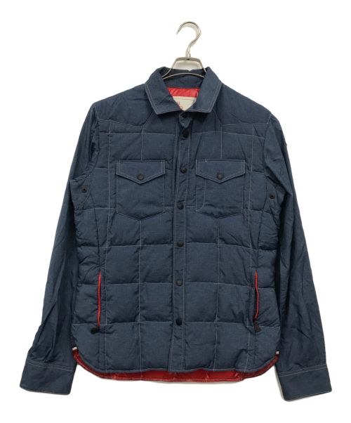 MONCLER GRENOBLE（モンクレール グルノーブル）MONCLER GRENOBLE (モンクレール グルノーブル) シャツジャケット ネイビー サイズ:2の古着・服飾アイテム