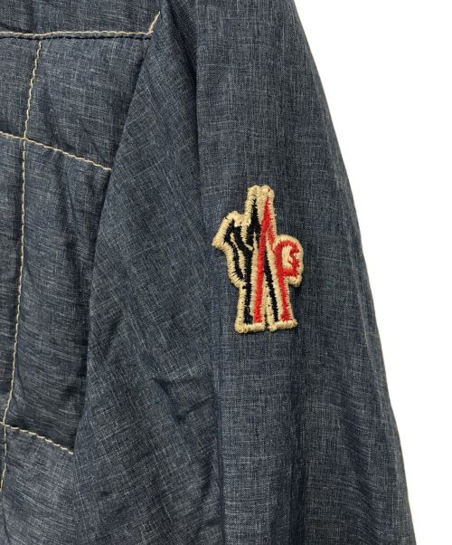 MONCLER GRENOBLE（モンクレール グルノーブル）MONCLER GRENOBLE (モンクレール グルノーブル) シャツジャケット ネイビー サイズ:2の古着・服飾アイテム