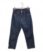 NAILSネイル）の古着「リジットクロップドデニムパンツ」｜インディゴ