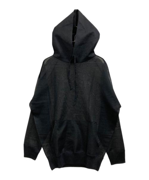 Venit（ヴェニット）venit (ヴェニット) シアーパーカー ブラック サイズ:38の古着・服飾アイテム