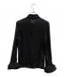 EMPORIO ARMANI (エンポリオアルマーニ) シアーシャツ ブラック サイズ:40：6000円
