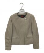 DES PRESデ プレ）の古着「ラムレザージャケット」｜ベージュ