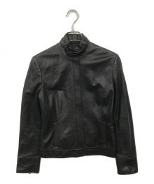 ANAYI（アナイ）の古着「レザージャケット」｜ブラック
