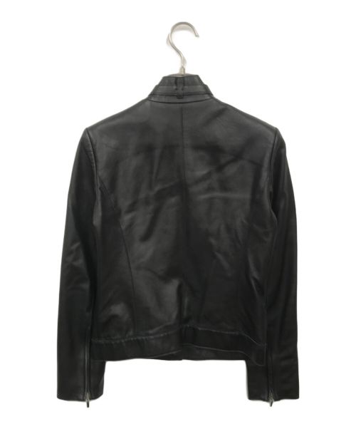 ANAYI（アナイ）ANAYI (アナイ) レザージャケット ブラック サイズ:36の古着・服飾アイテム