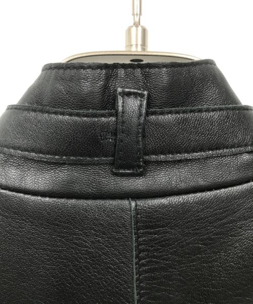 ANAYI（アナイ）ANAYI (アナイ) レザージャケット ブラック サイズ:36の古着・服飾アイテム