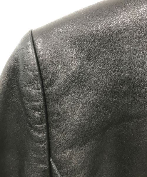 ANAYI（アナイ）ANAYI (アナイ) レザージャケット ブラック サイズ:36の古着・服飾アイテム