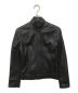 ANAYI（アナイ）の古着「レザージャケット」｜ブラック