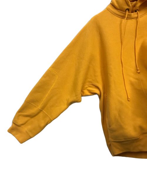 Champion（チャンピオン）Champion (チャンピオン) N.HOOLYWOOD (エヌ ハリウッド) 再構築パーカー イエロー サイズ:XLの古着・服飾アイテム