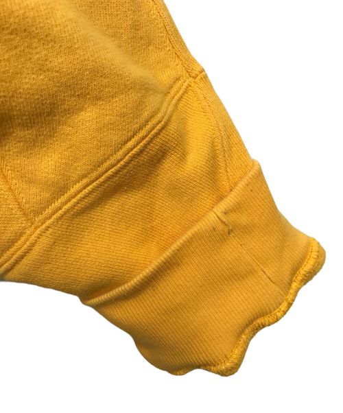 Champion（チャンピオン）Champion (チャンピオン) N.HOOLYWOOD (エヌ ハリウッド) 再構築パーカー イエロー サイズ:XLの古着・服飾アイテム