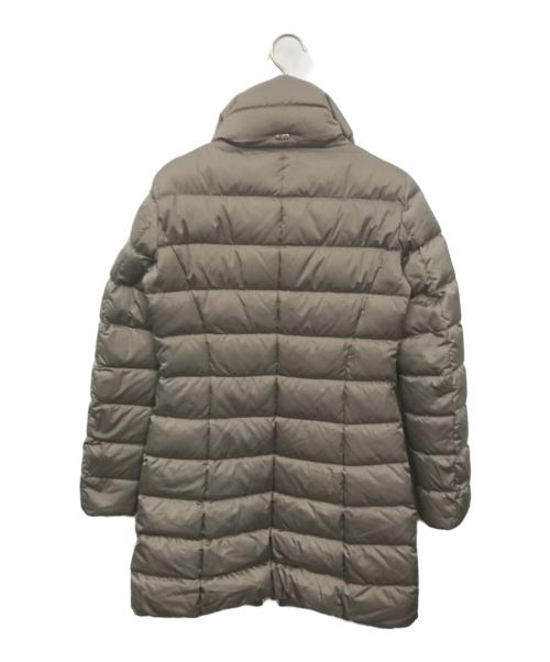 HERNO（ヘルノ）HERNO (ヘルノ) フーデッドダウンコート ベージュ サイズ:42の古着・服飾アイテム
