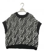 LOEWEロエベ）の古着「ニットベスト」｜ホワイト×ブラック