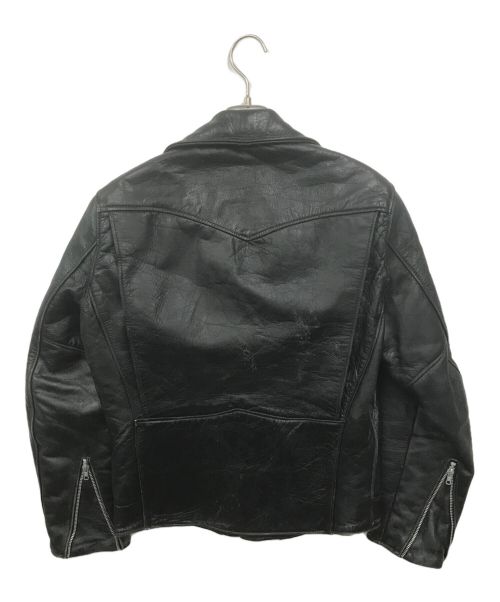 Taylors Leatherwear（テイラーズレザーウェア）Taylors Leatherwear (テイラーズレザーウェア) レザーライダースジャケット ブラック サイズ:34の古着・服飾アイテム