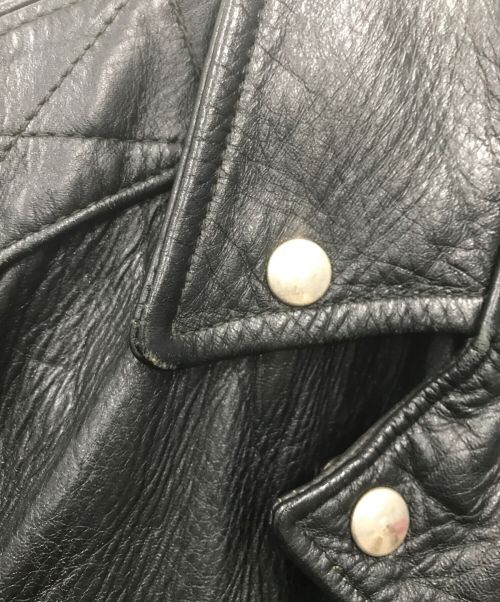 Taylors Leatherwear（テイラーズレザーウェア）Taylors Leatherwear (テイラーズレザーウェア) レザーライダースジャケット ブラック サイズ:34の古着・服飾アイテム