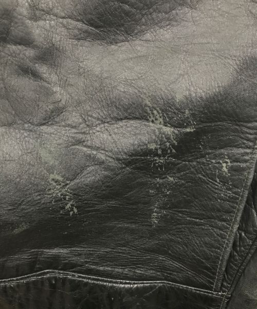 Taylors Leatherwear（テイラーズレザーウェア）Taylors Leatherwear (テイラーズレザーウェア) レザーライダースジャケット ブラック サイズ:34の古着・服飾アイテム