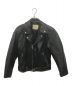 Taylors Leatherwear（テイラーズレザーウェア）の古着「レザーライダースジャケット」｜ブラック