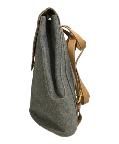 Agnona（アニオナ）Agnona (アニオナ) リュック ベージュの古着・服飾アイテム